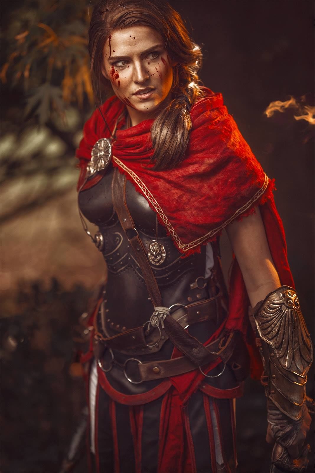 Assassin's Creed Odyssey Kassandra Cosplay'i muazzam görünüyor