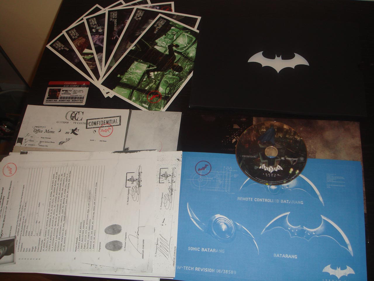 Batman: Arkham City'nin özel belgeleri