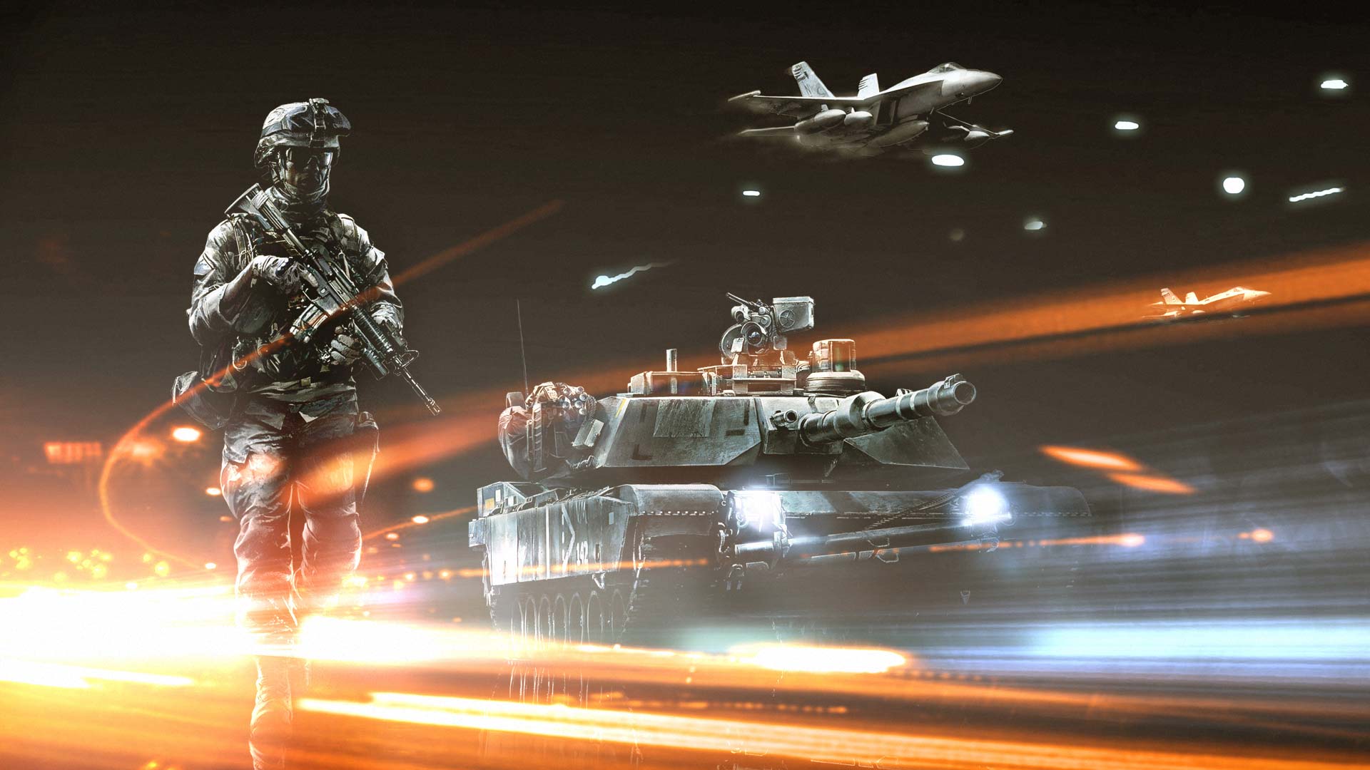 Battlefield 3'e HD duvar kağıtları galerisi