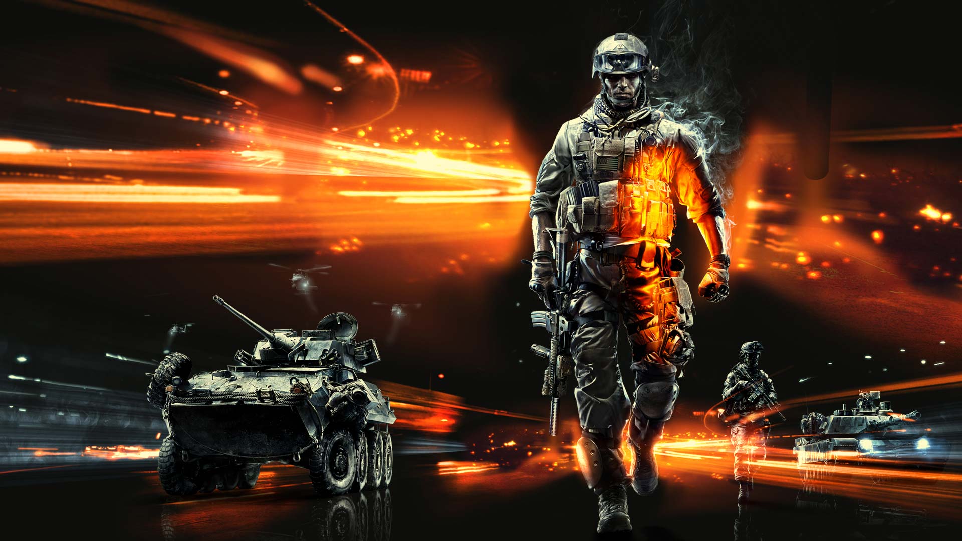 Battlefield 3'e HD duvar kağıtları galerisi