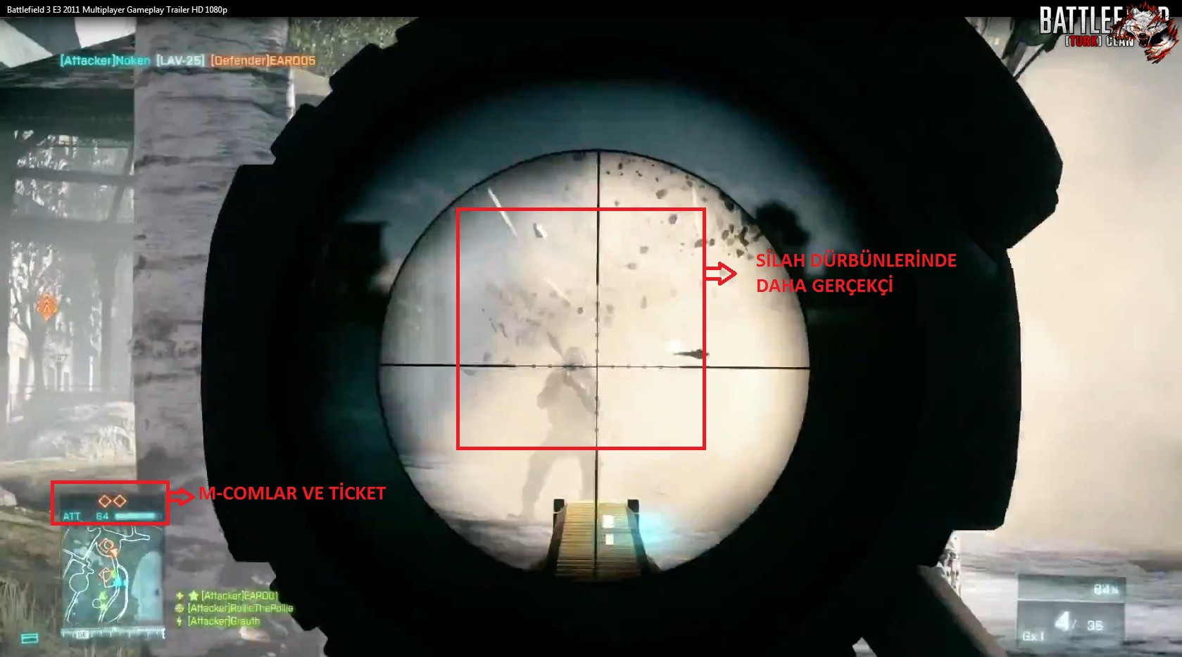 Battlefield 3 mercek altında