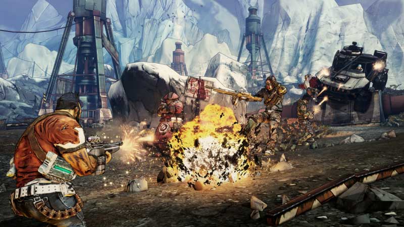 Borderlands 2 yeni oyun içi görüntüleri