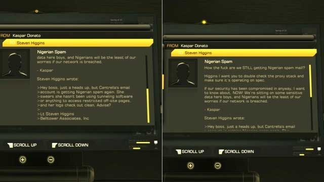 Deus Ex: Human Revolution'dan göndermeler
