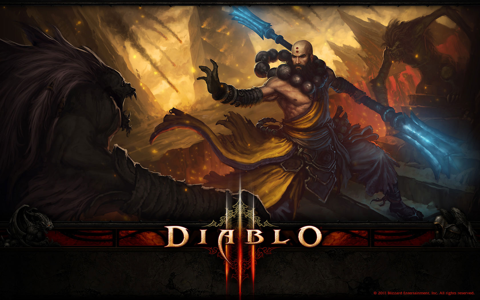 Diablo 3'e yüksek kalite duvar kağıtları