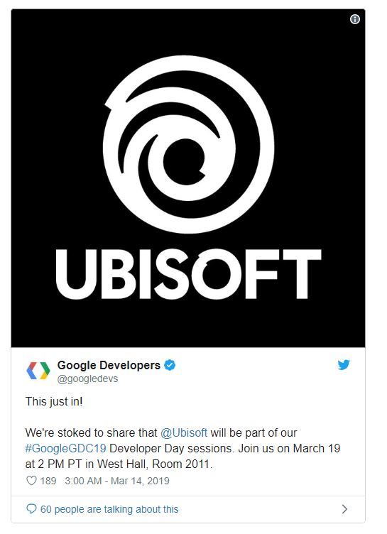 GDC 2019'a Ubisoft, ID Software ve Crystal Dynamics de katılıyor