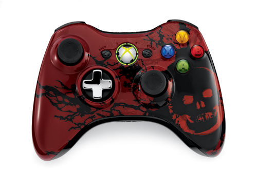 Gears of War 3 temalı özel X360 konsolu