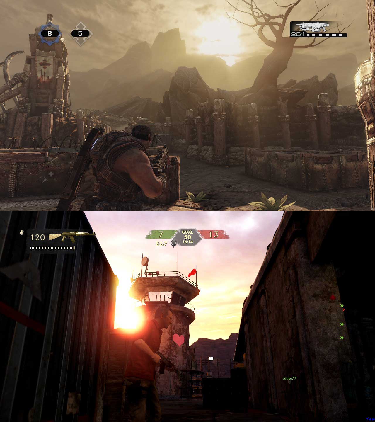 Gears of War 3 vs Uncharted 3!