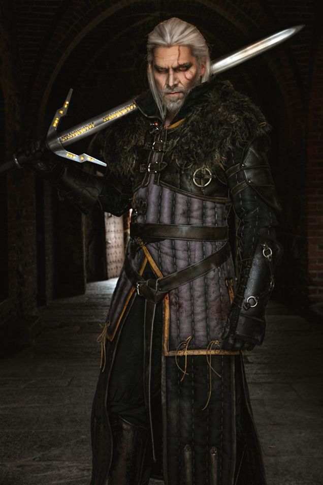 Geralt'ın ikizi sanacağınız bir Witcher 3 cosplay çalışması