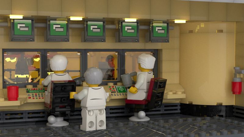 Half-Life'ın ünlü deney sahnesi bu sefer LEGO oldu!