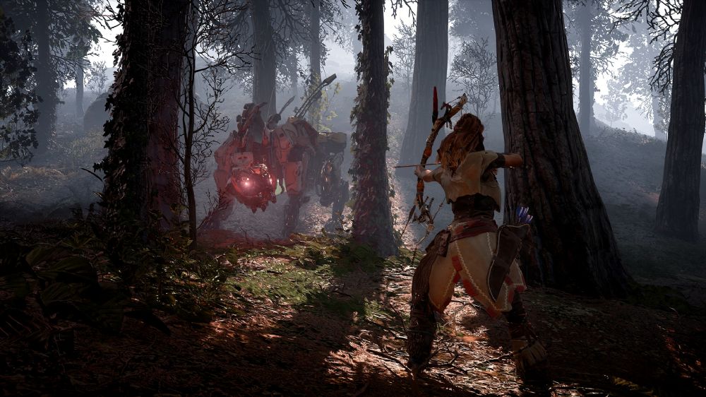 Horizon: Zero Dawn'ın vahşi robotik yaşamından yeni görseller