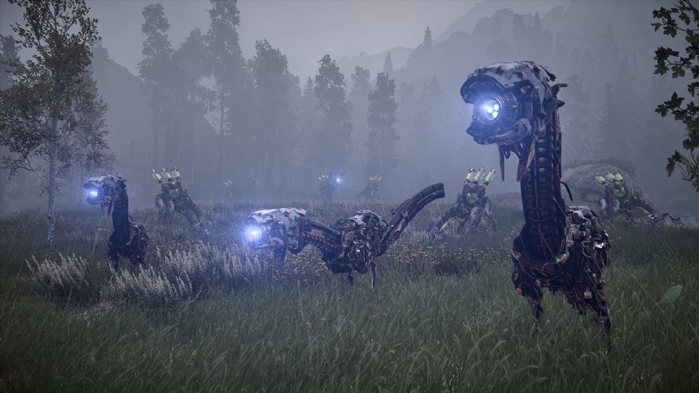 Horizon: Zero Dawn'ın vahşi robotik yaşamından yeni görseller