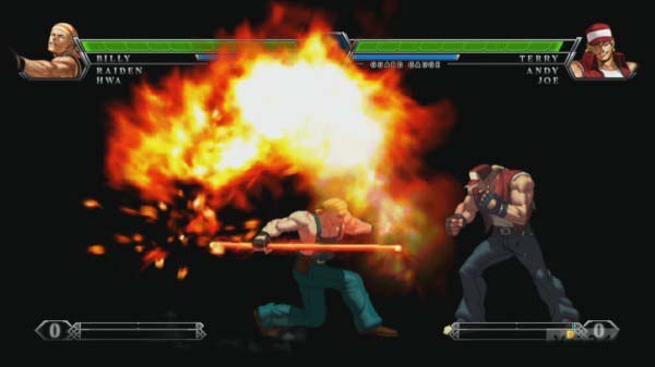 King of Fighters XIII'dan ekran görüntüleri