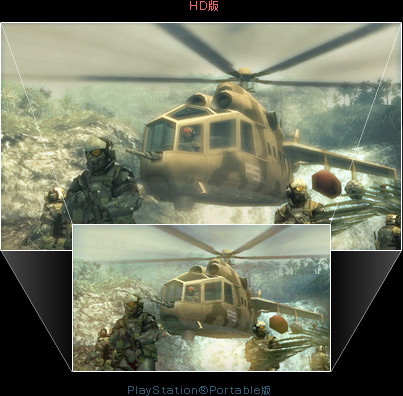 Metal Gear Solid PS2-PSP-PS3 görüntüleri