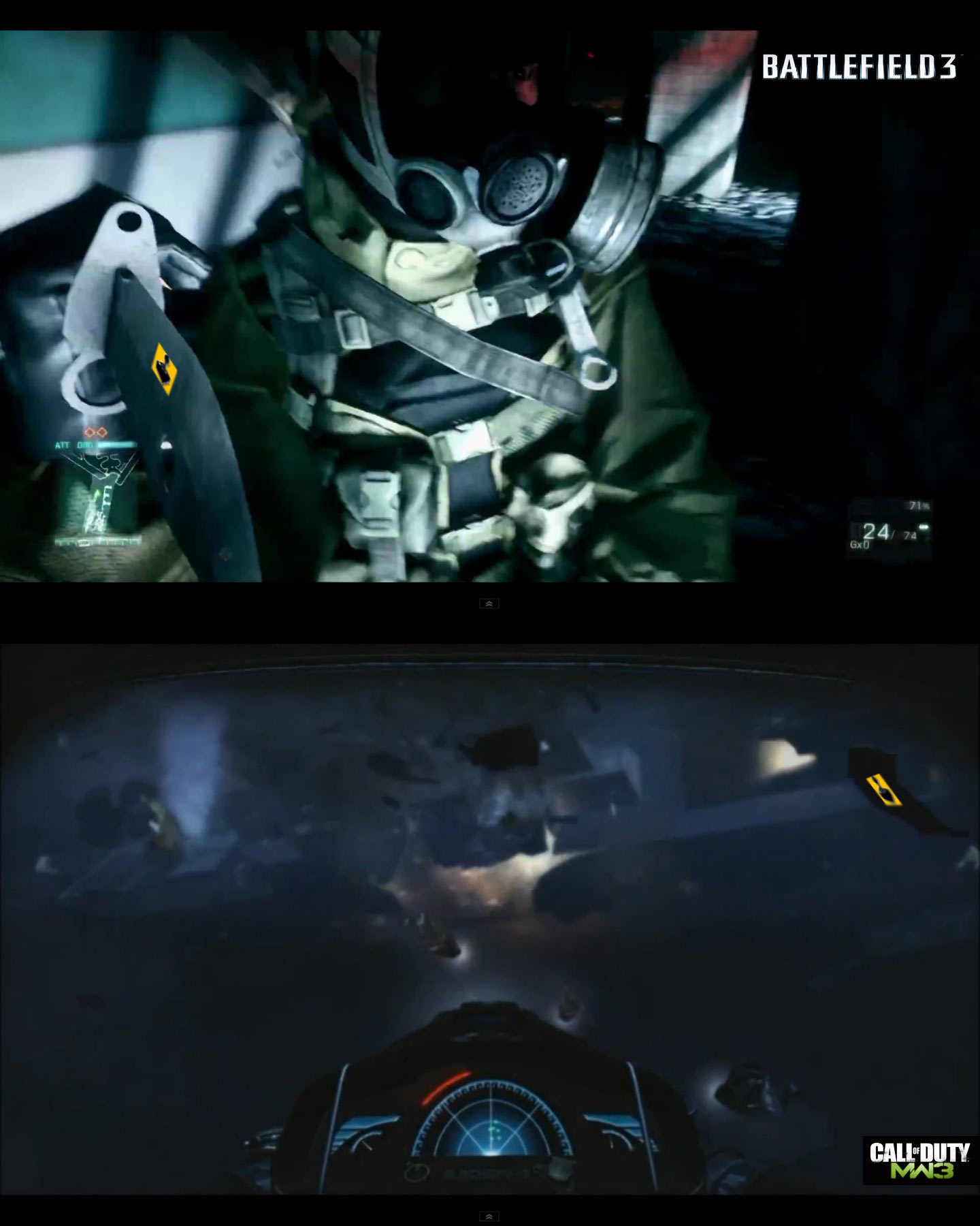 Modern Warfare 3 vs Battlefield 3 - Round 3