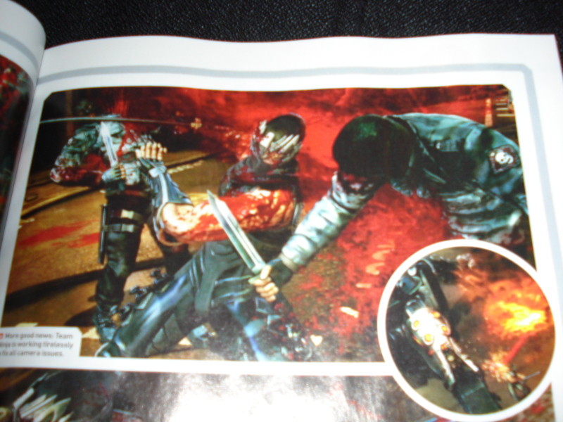 Ninja Gaiden 3'ün ilk dergi taramaları