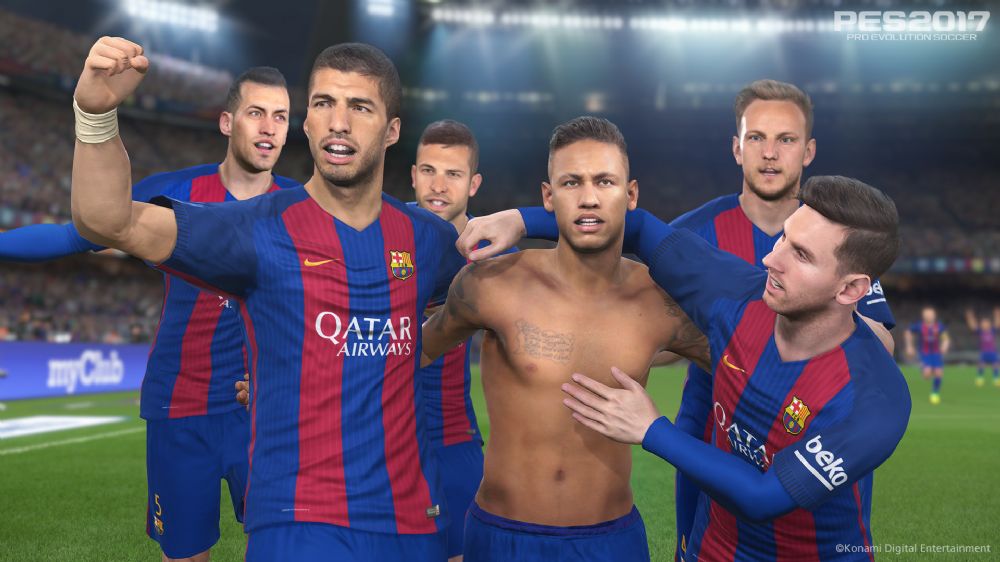 Pro Evolution Soccer 2017'den yeni ekran görüntüleri yayımlandı