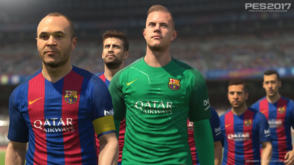 Pro Evolution Soccer 2017'den yeni ekran görüntüleri yayımlandı