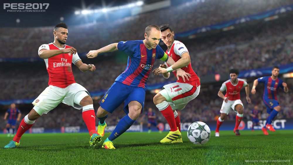 Pro Evolution Soccer 2017'den yeni ekran görüntüleri yayımlandı