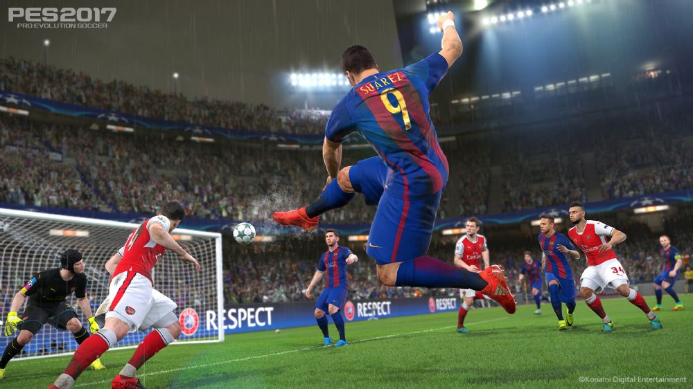 Pro Evolution Soccer 2017'den yeni ekran görüntüleri yayımlandı