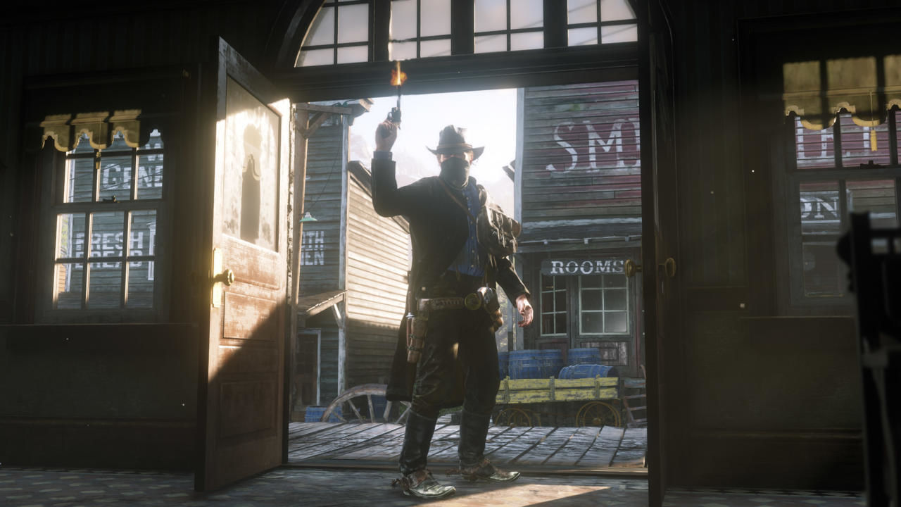 Red Dead Redemption 2'den 'Gelse de oynasak' dedirten görseller