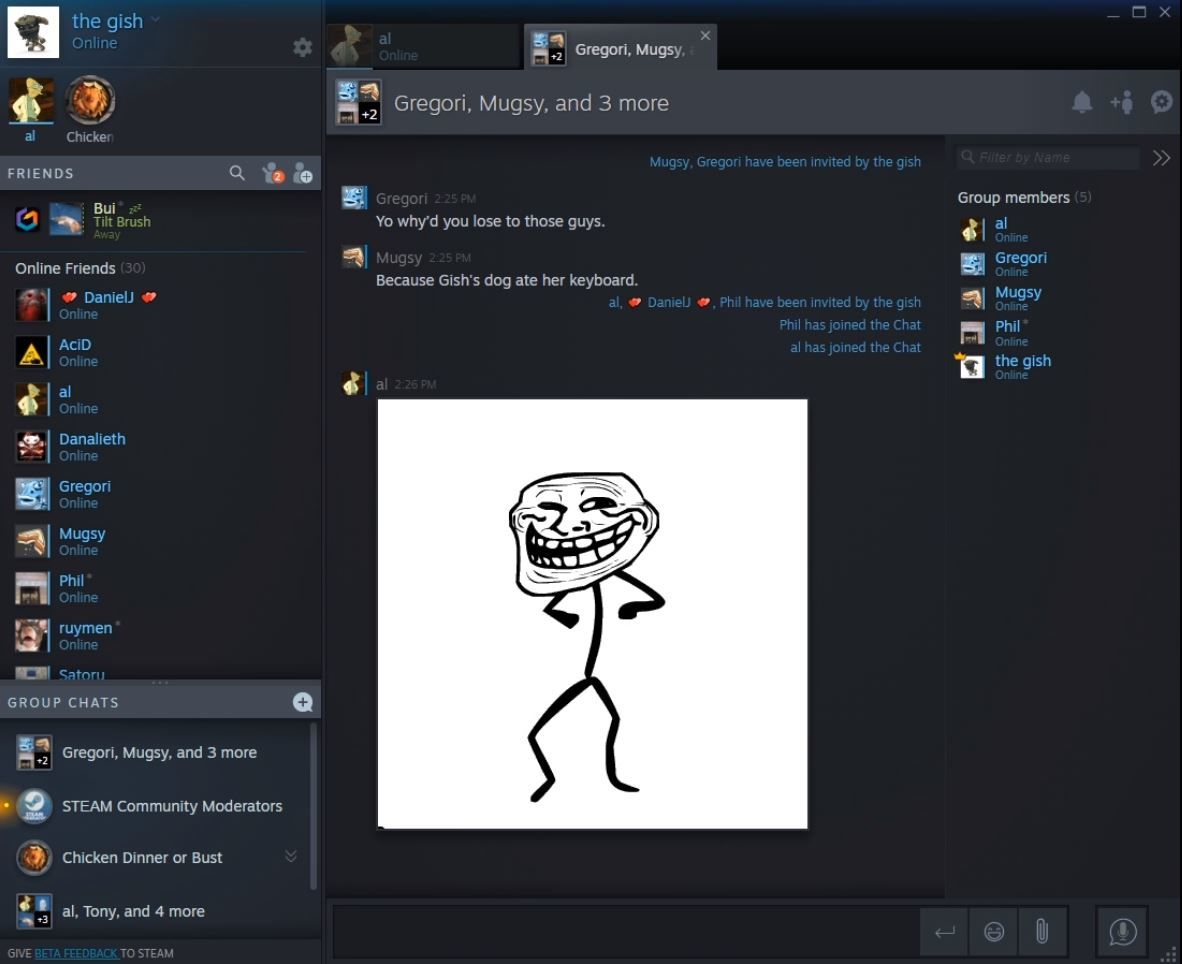 Steam'in yeni sohbet uygulaması Discord'dan rol çalıyor