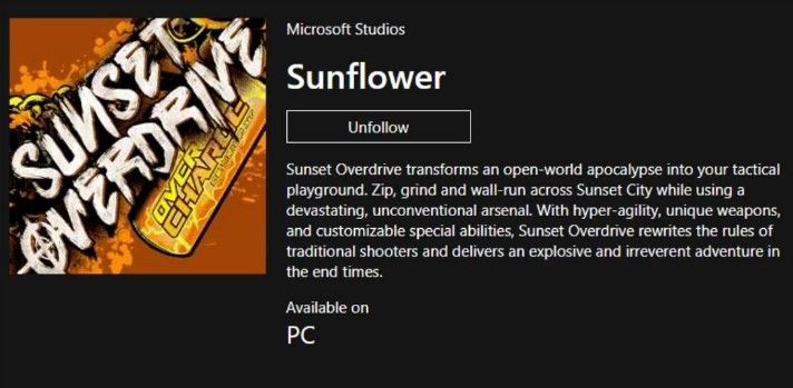 Sunset Overdrive'ın PC sürümü hakkında yeni bir sızıntı daha