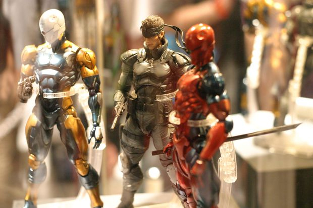 Tokyo Game Show'da Metal Gear Solid figürleri