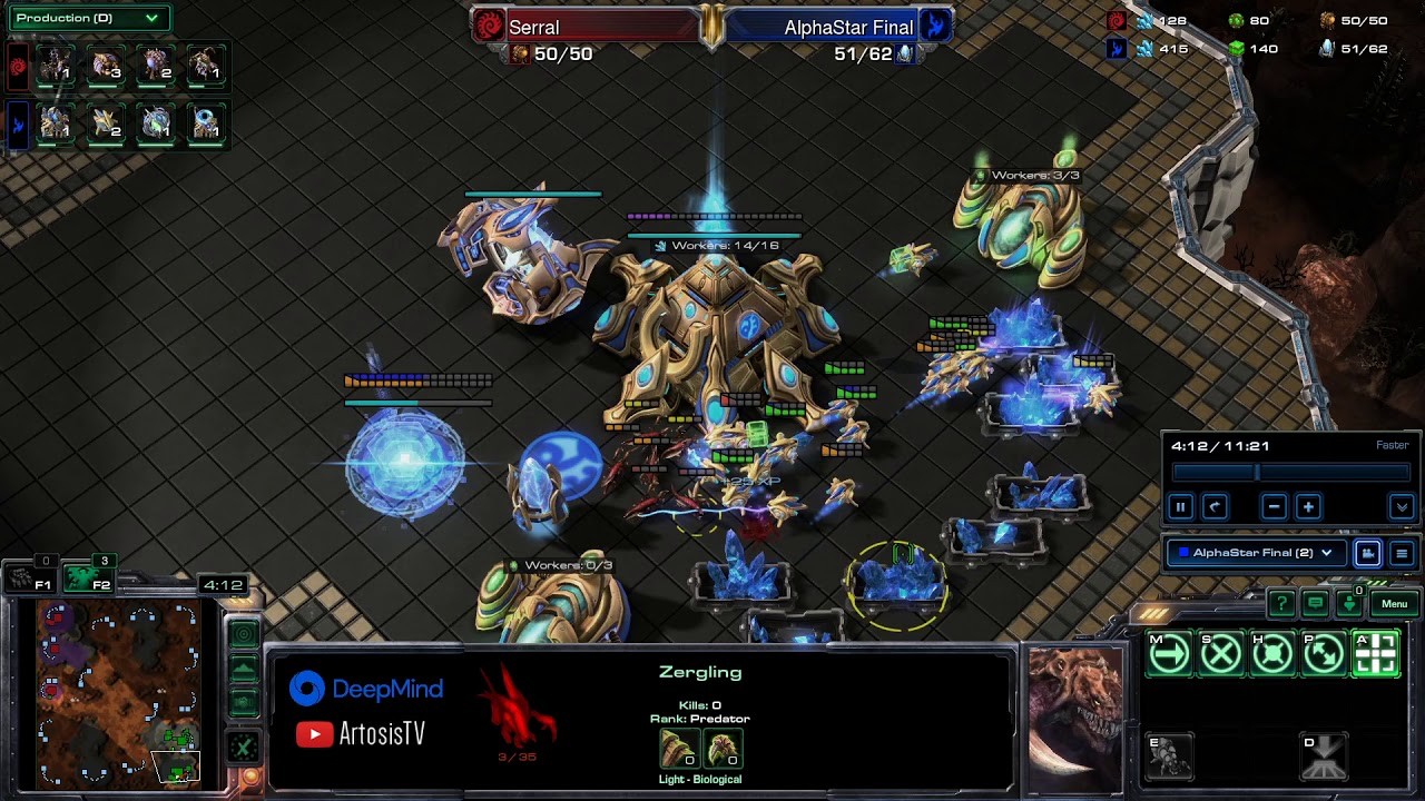 alphastar starcraft II