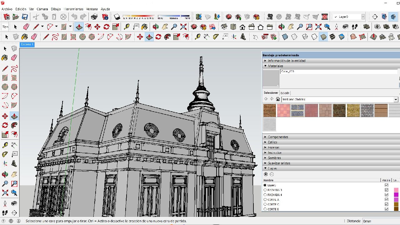 SketchUp araç çubuğu
