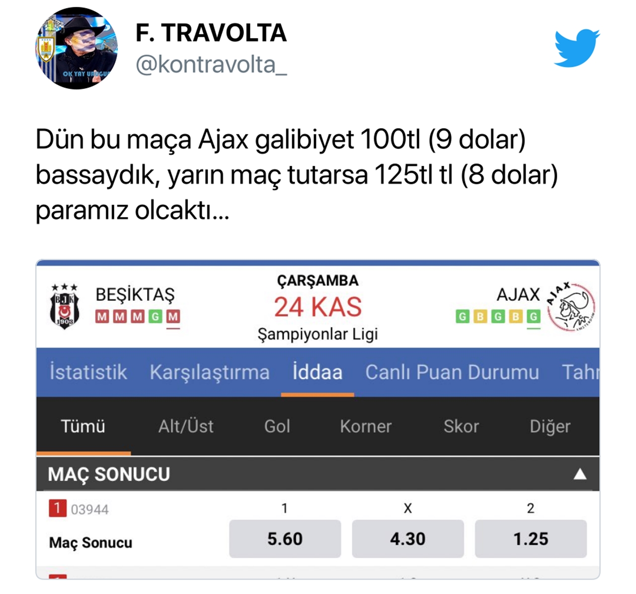 maç tweet