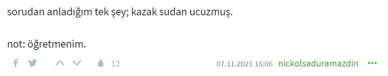 soru öğretmen