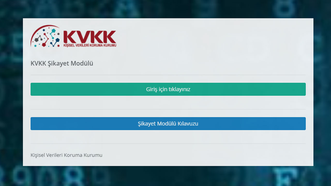 kvkk şikayet