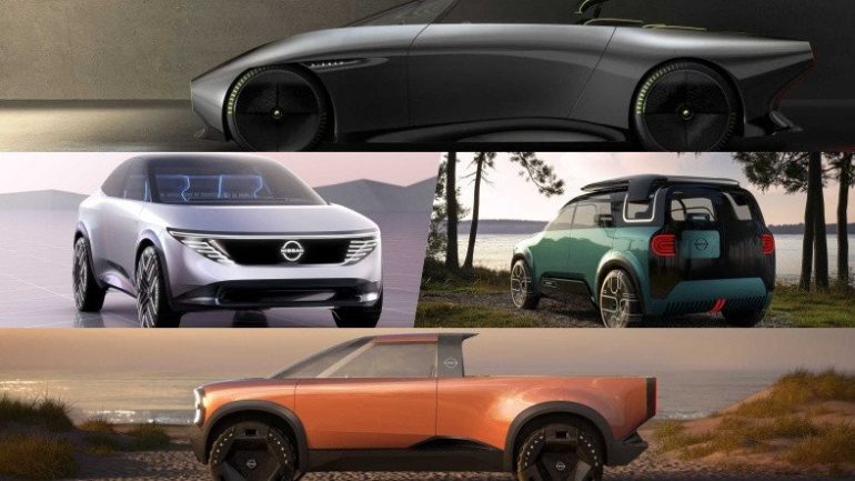 Nissan, Hoş mu Çirkin mi Kavrayamadığımız 4 Yeni Elektrikli Araba Konseptini Tanıttı